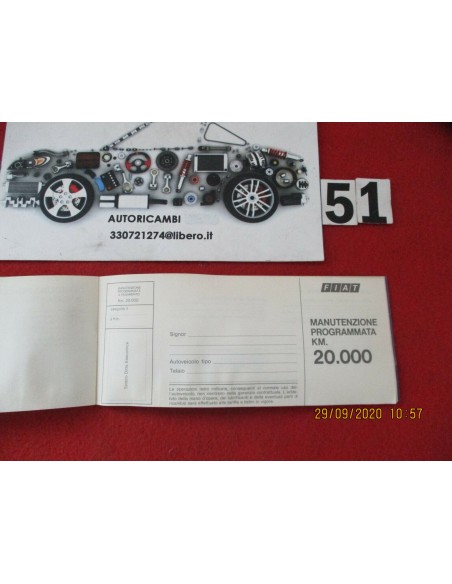 MANUALE RICAMBI FIAT 500